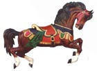jumping carousel horse